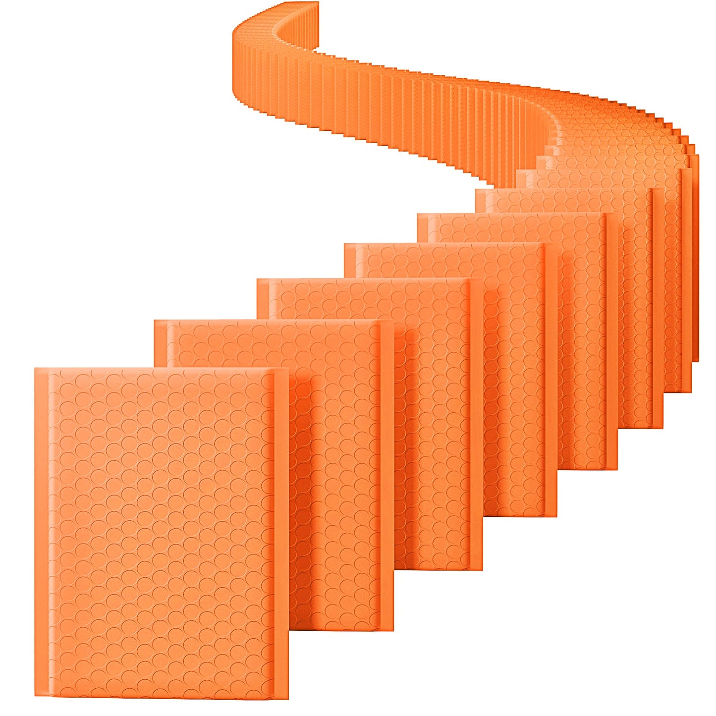 6x10 Bubble-Mailer Padded Envelope | Orange - JiaroPack