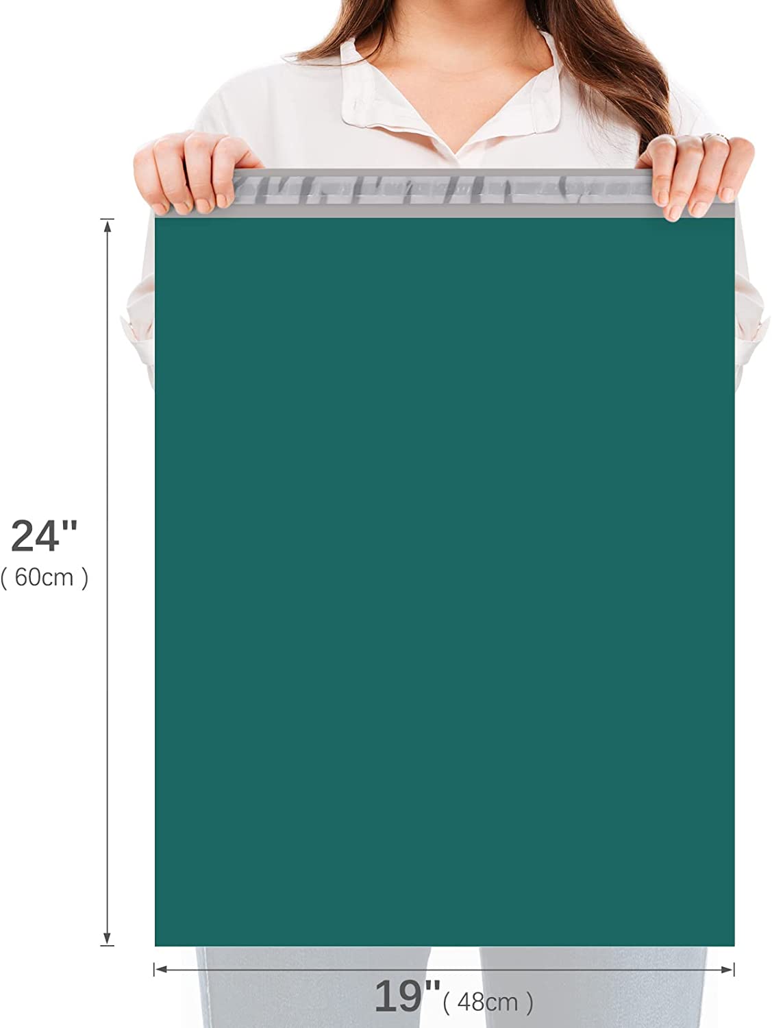 19x24 Poly-Mailer Envelope Shipping Bags | Forest Green - JiaroPack