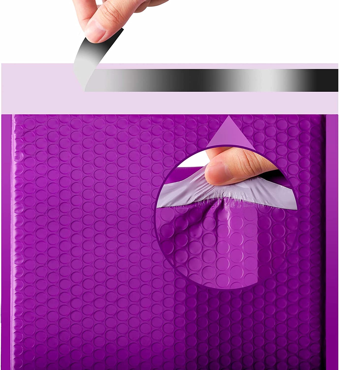 9.5x14.5 Bubble-Mailer Padded Envelope | Purple - JiaroPack