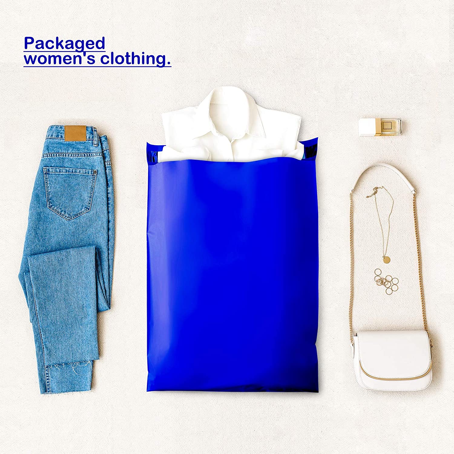 10x13 Poly-Mailer Envelope Shipping Bags | Royal Blue - JiaroPack