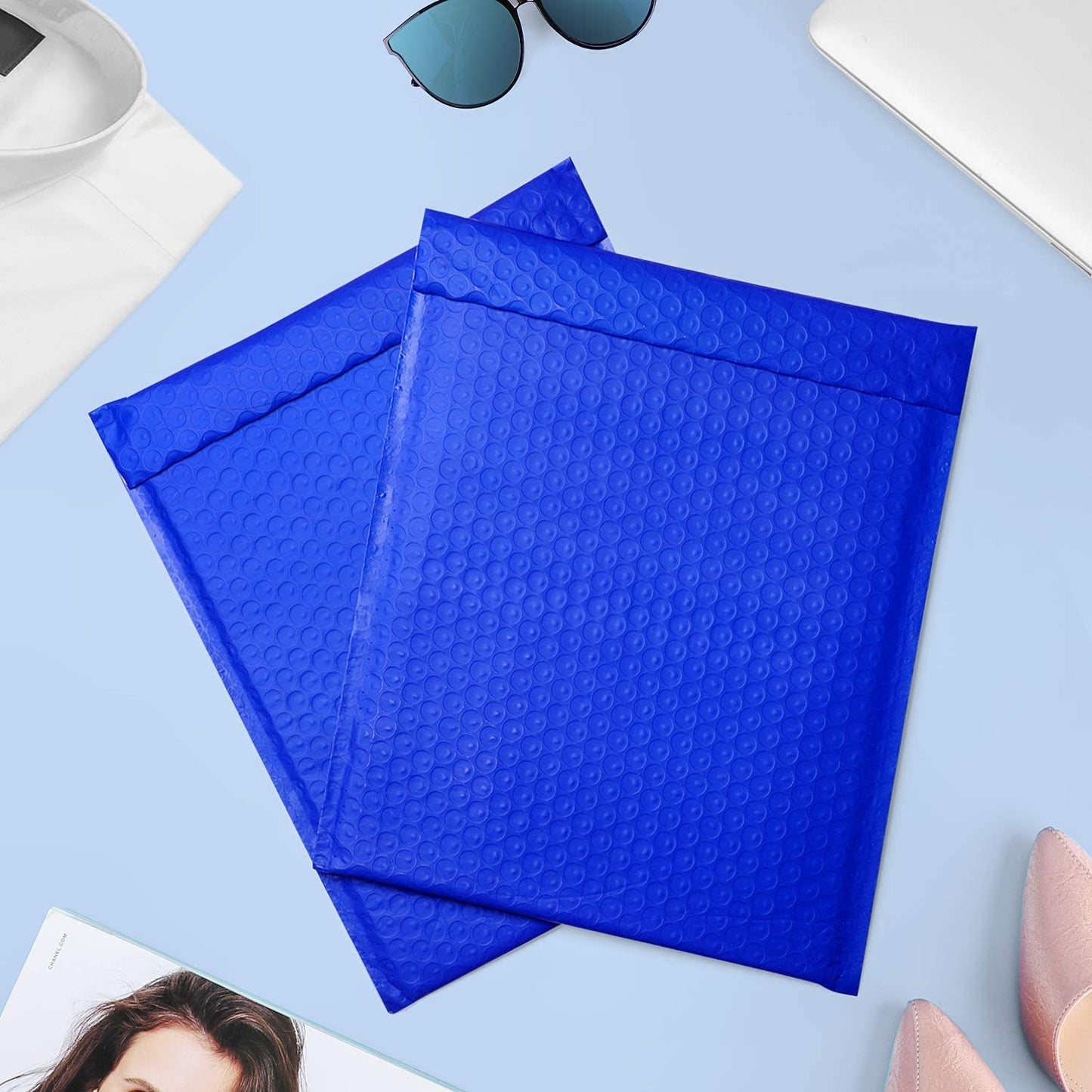 10.5x16 Bubble-Mailer Padded Envelope | Royal Blue - JiaroPack