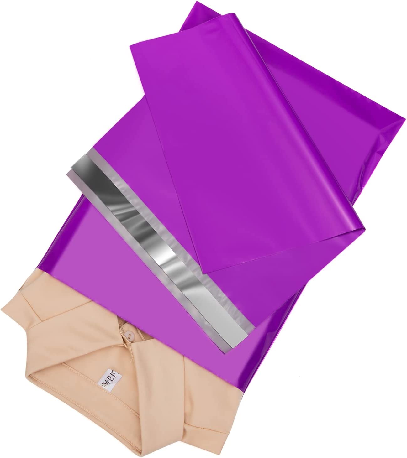 10x13 Poly-Mailer Envelope Shipping Bags | Purple - JiaroPack