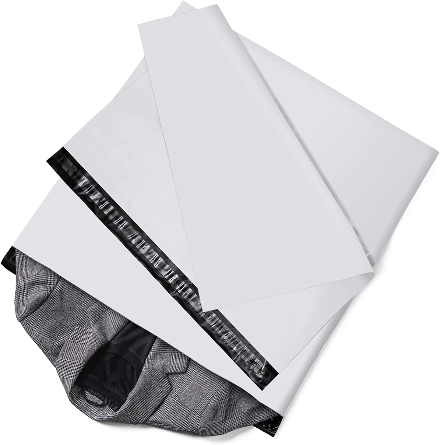 24x24 Poly-Mailer Envelope Shipping Bags | White - JiaroPack