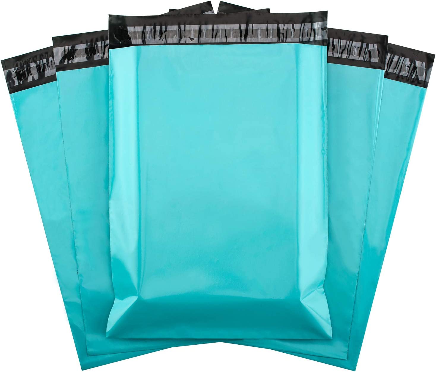 12x15.5 Poly-Mailer Envelope Shipping Bags | Teal - JiaroPack