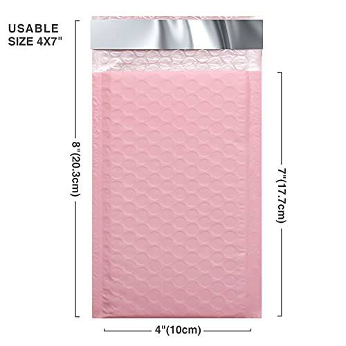 4x8 Bubble-Mailer Padded Envelope | Sakura pink - JiaroPack