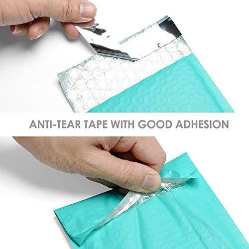 4x8 Bubble-Mailer Padded Envelope | Teal - JiaroPack