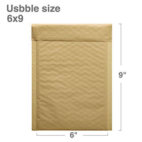 6x10  Kraft Bubble-Mailer Padded Envelope | Natural - JiaroPack