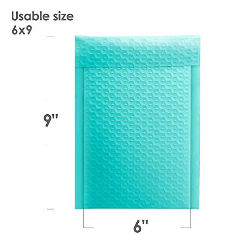 6x10 Bubble-Mailer Padded Envelope | Teal - JiaroPack