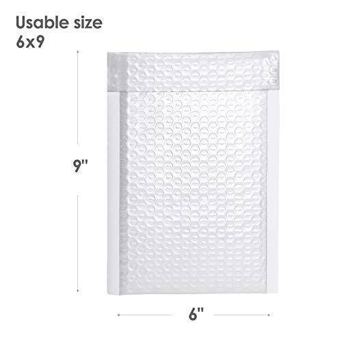 6x10 Bubble-Mailer Padded Envelope | White - JiaroPack