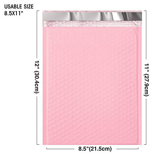 8.5x12 Bubble-Mailer Padded Envelope | Sakura Pink - JiaroPack