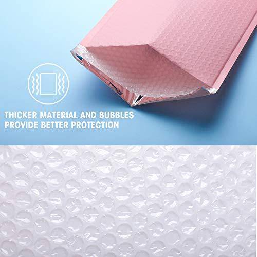 8.5x12 Bubble-Mailer Padded Envelope | Sakura Pink - JiaroPack