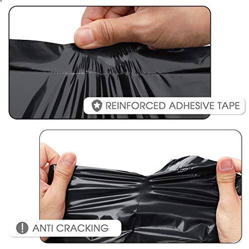 10x13 Poly-Mailer Envelope Shipping Bags | Black - JiaroPack